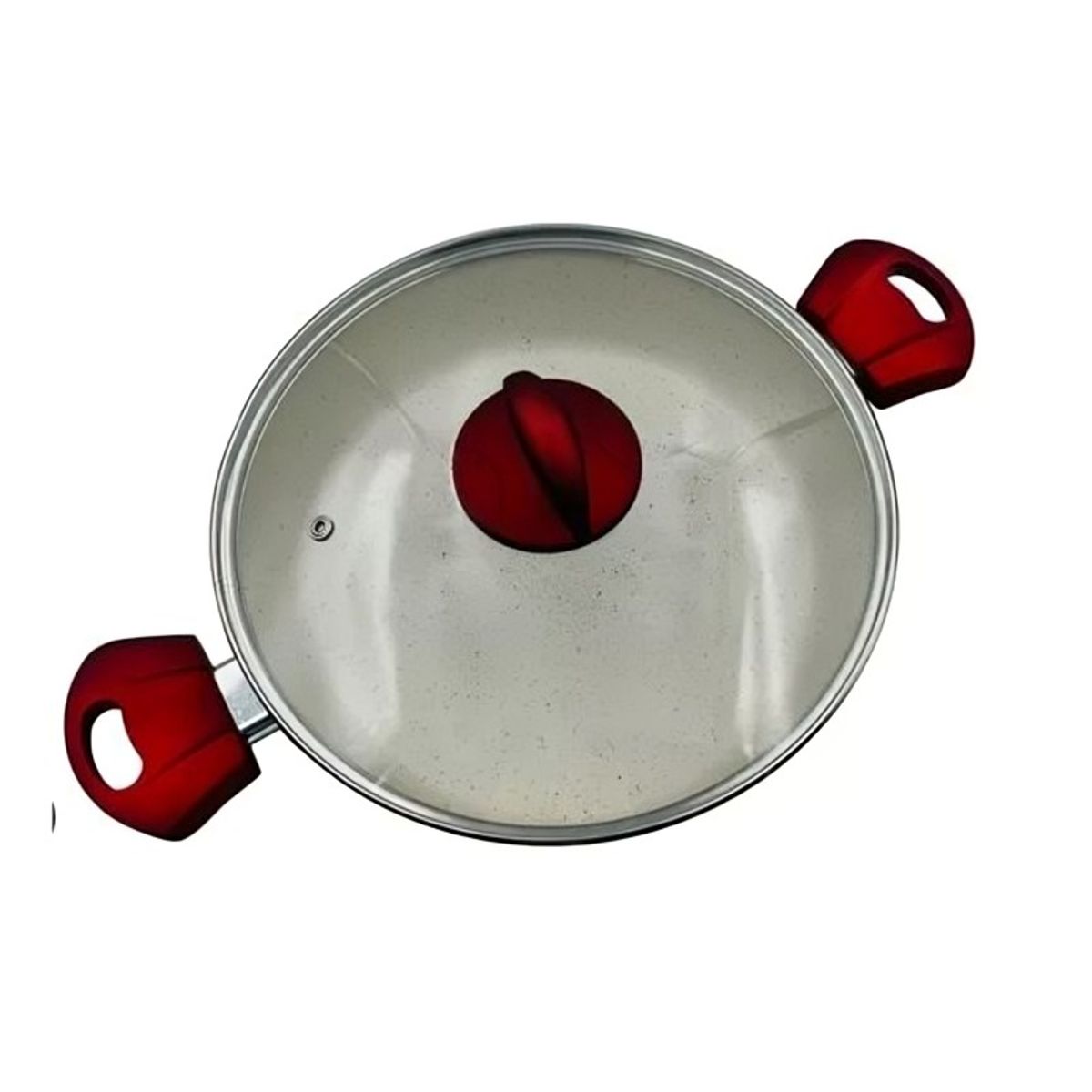 GENERICO - CACEROLA DE CERAMICA MARMOLEADA ANTIADHERENTE 28CM