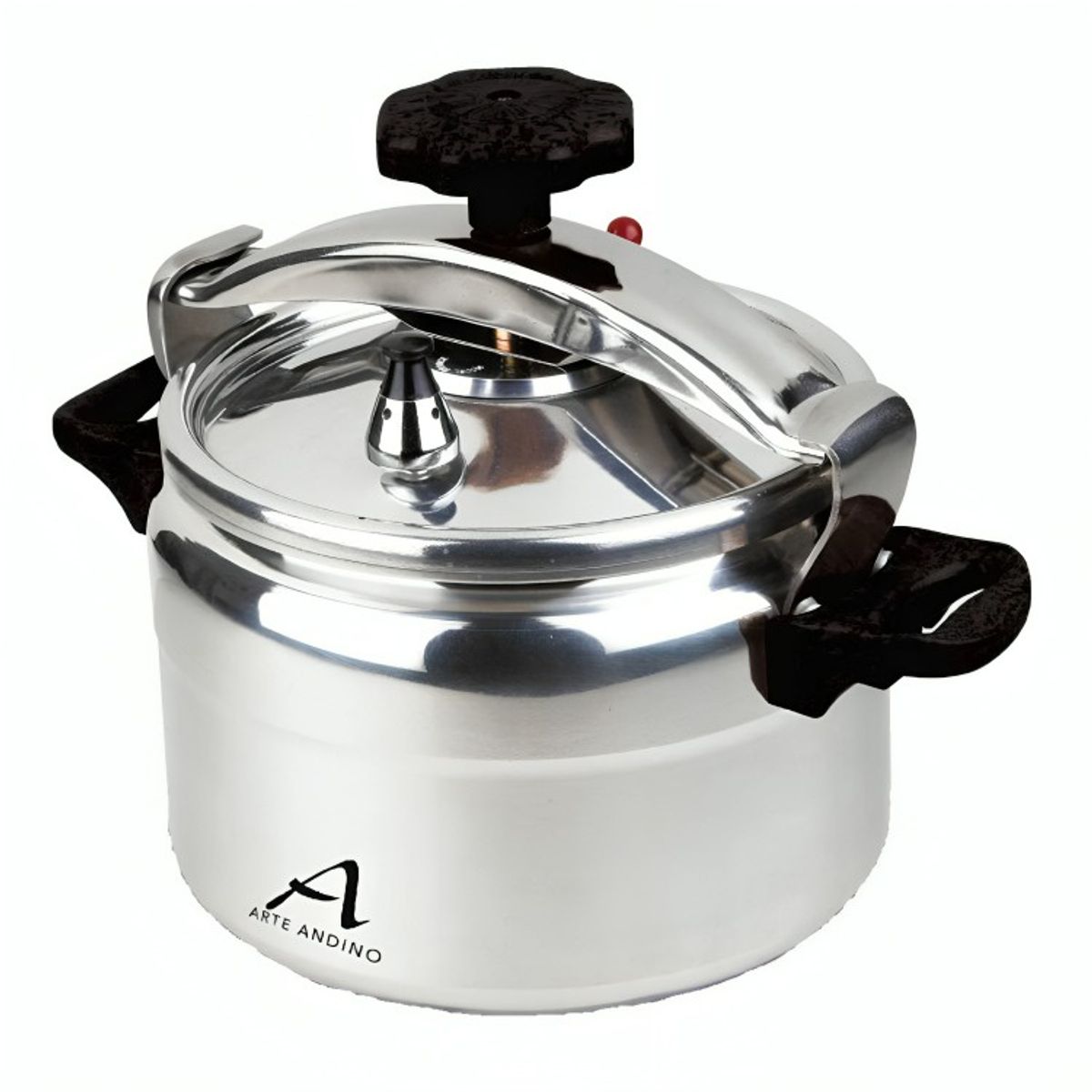 GENERICO - OLLA A PRESION 9 LITROS ALUMINIO ARTE ANDINO