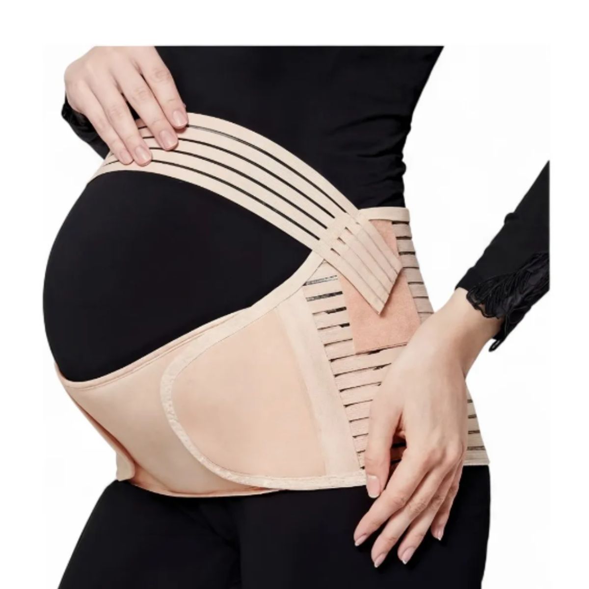 GENERICO - Faja Prenatal 3 En 1 Maternal Color Beige Talla Talla Unica