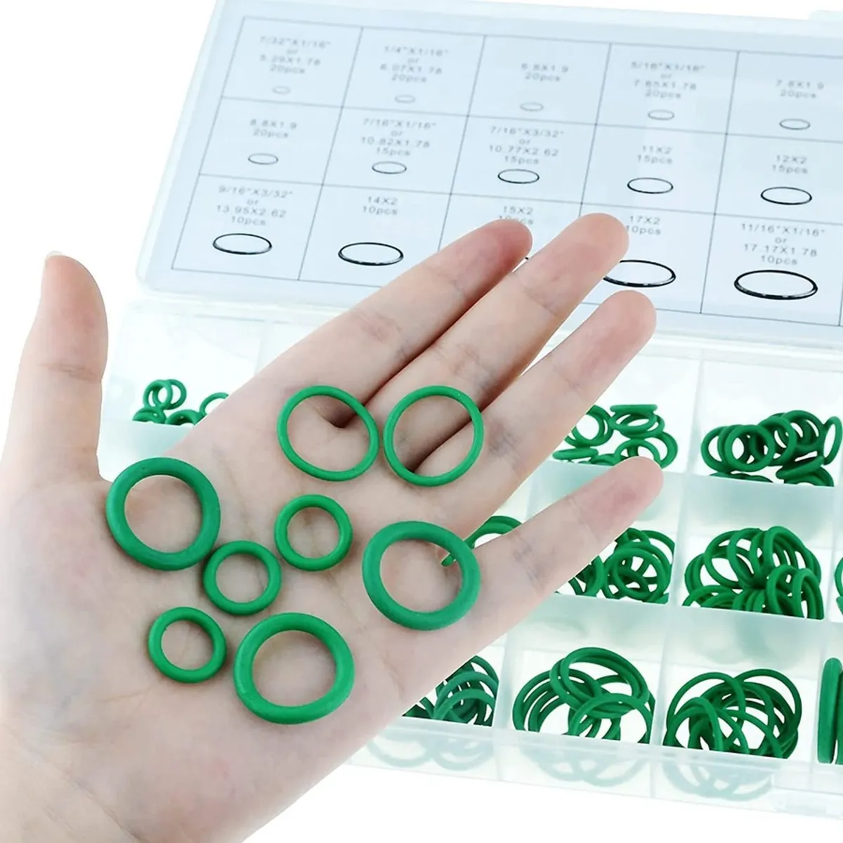 GENERICO - O-RING AIRE ACONDICIONADO AUTOS 270 PIEZAS