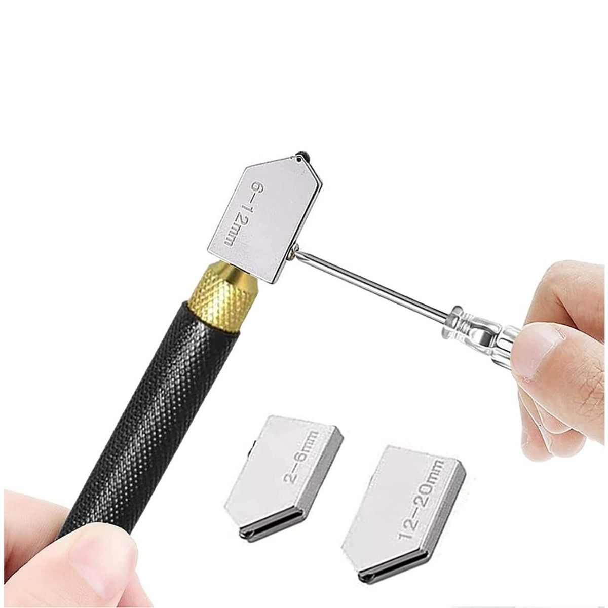 GENERICO - DIAMANTE CORTA VIDRIO 7 PULGADAS 175MM CON PIPETA