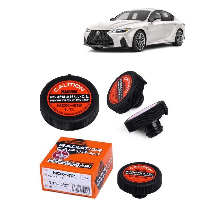 GENERICO - Tapa de Radiador Masuma Para Lexus IS F 2007-2014 MOX-212