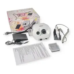 NO LOGO - Pulidor De Uñas Taladro Para Manicure Eléctrico Blanco