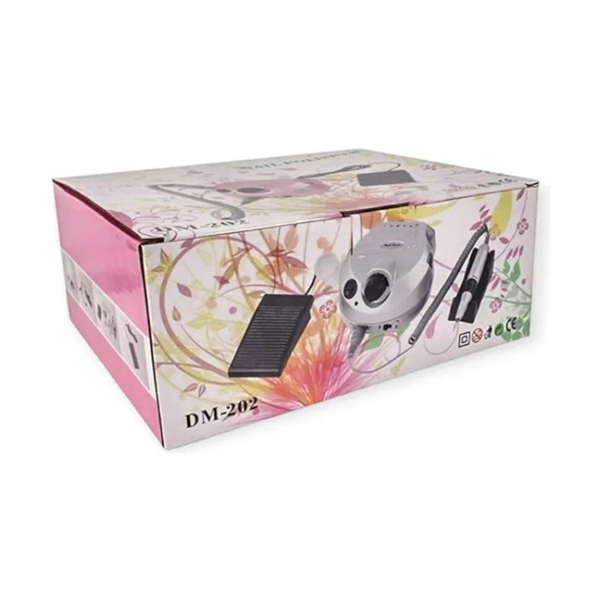 NO LOGO - Pulidor De Uñas Taladro Para Manicure Eléctrico Blanco