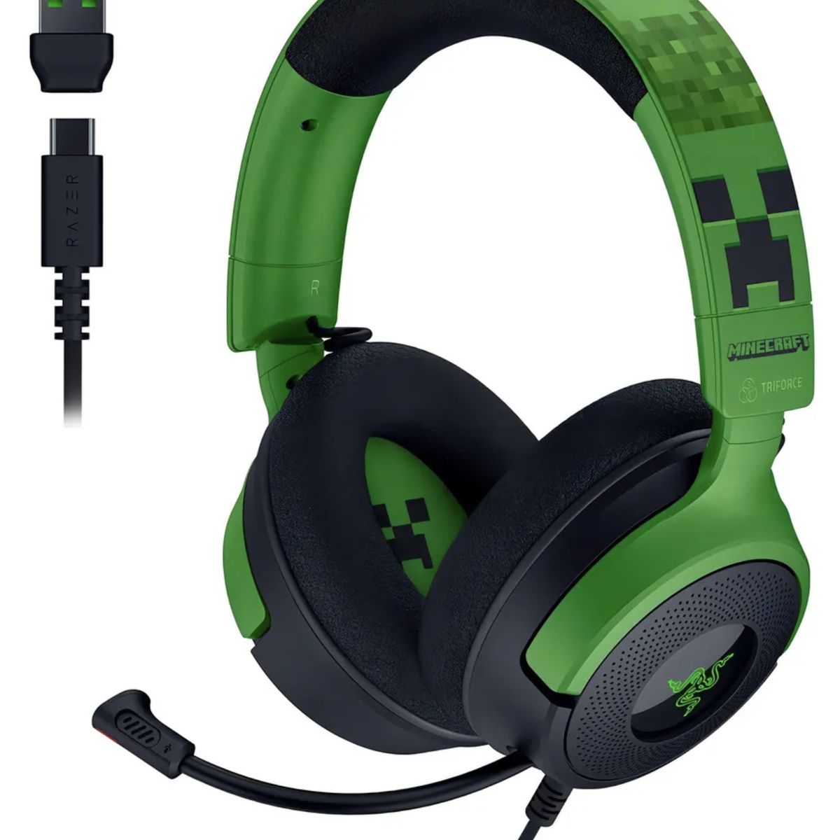 RAZER - Audífonos Gamer Razer Kraken V4 X Minecraft Edition