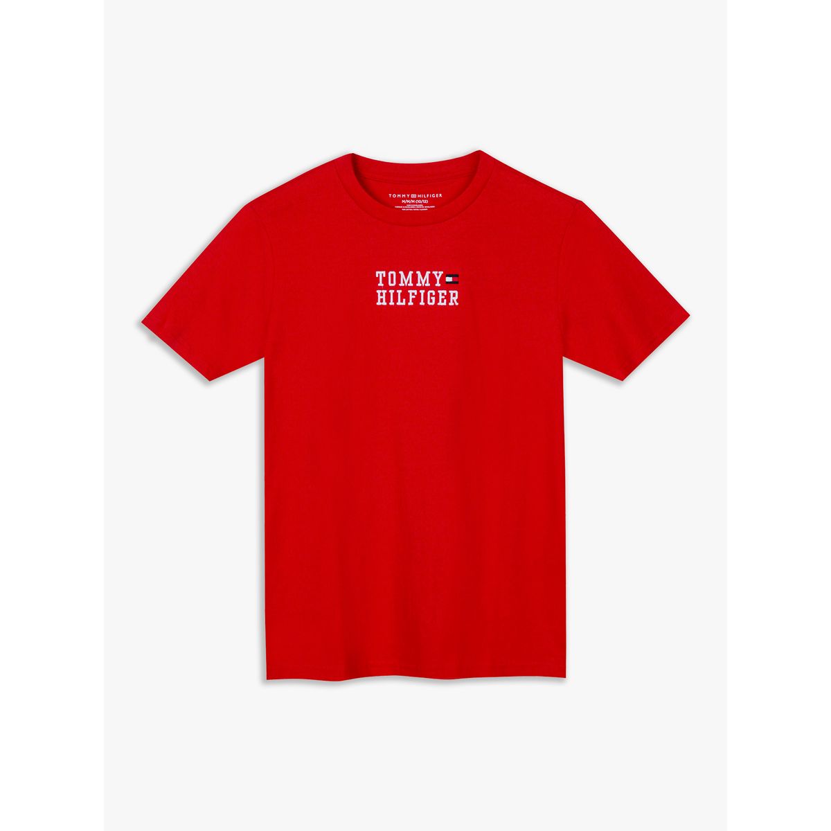 TOMMY HILFIGER - Polera De Niño Con Logo Icon Rojo Tommy Hilfiger