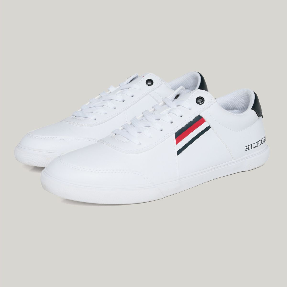 TOMMY HILFIGER - Zapatillas Con Logo Distintivo Blanco Tommy Hilfiger