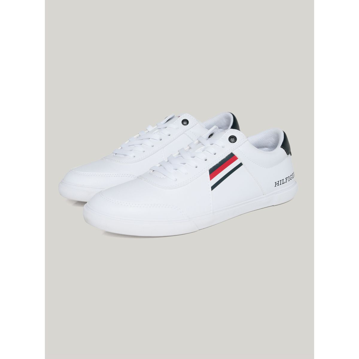 TOMMY HILFIGER - Zapatillas Con Logo Distintivo Blanco Tommy Hilfiger