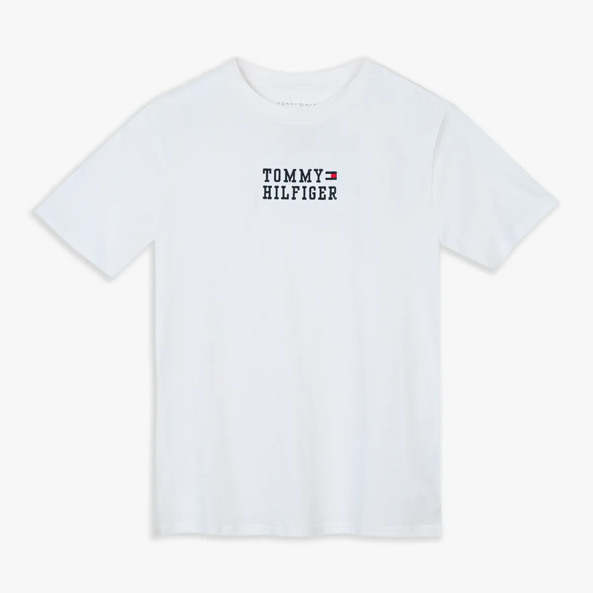 TOMMY HILFIGER - Polera De Niño Con Logo Icon Blanco Tommy Hilfiger