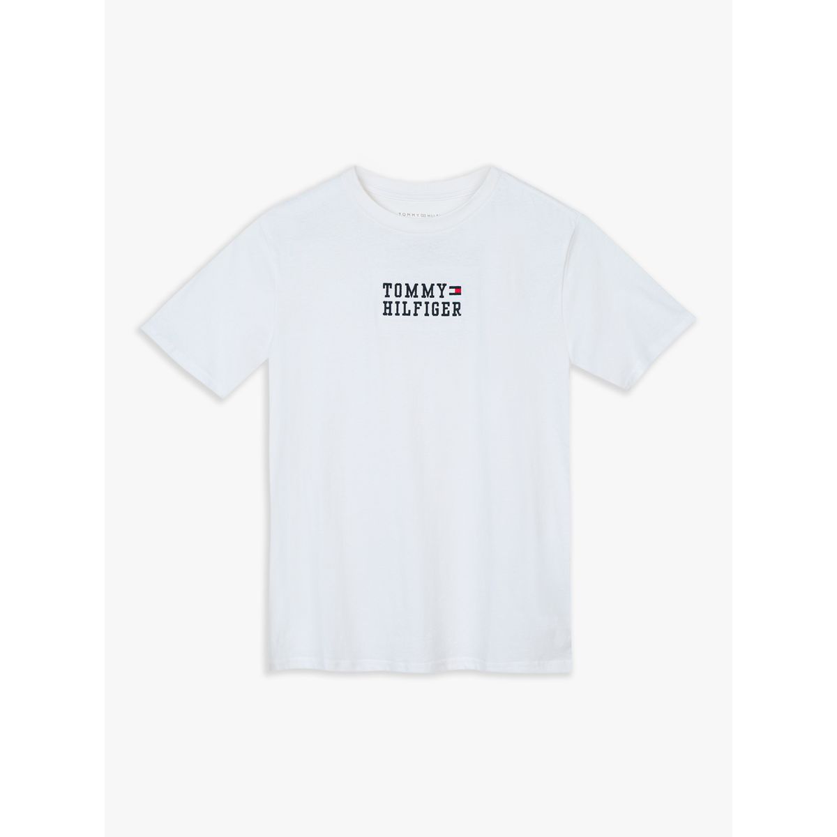 TOMMY HILFIGER - Polera De Niño Con Logo Icon Blanco Tommy Hilfiger