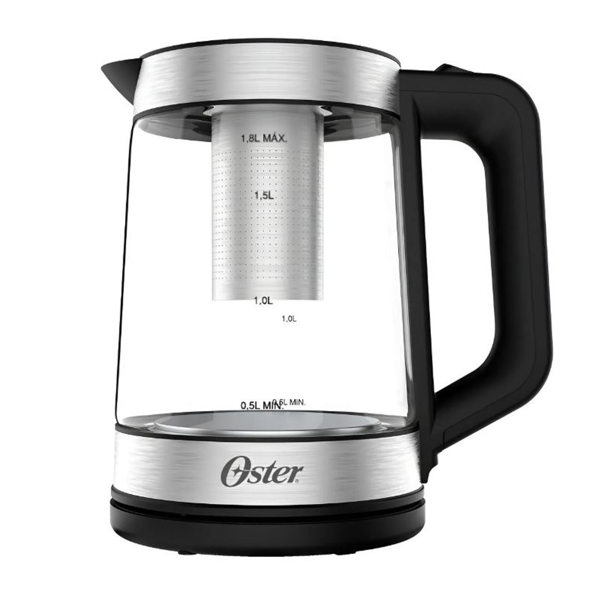 OSTER - Hervidor Oster 2 En 1 Con Infusor De Té 1.8l Bvstkt5803b052 Transparente.
