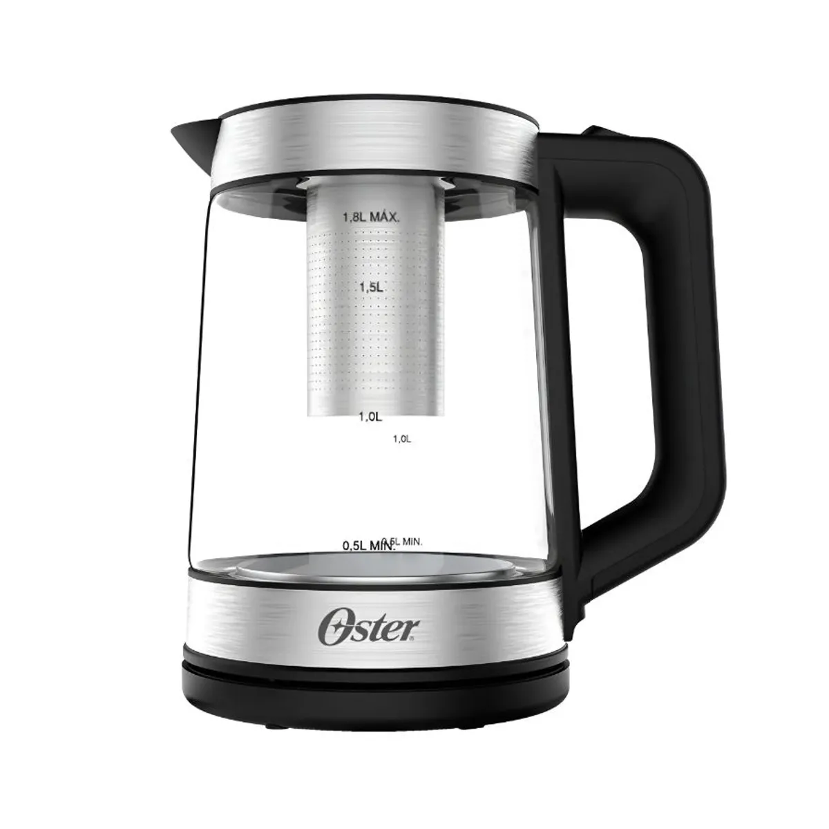 OSTER - Hervidor Oster 2 En 1 Con Infusor De Té 1.8l Bvstkt5803b052 Transparente.