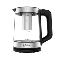 OSTER - Hervidor 2 En 1 Con Infusor De Té 1.8l Bvstkt5803b052 Transparente