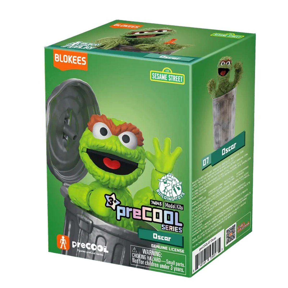 BLOKEES - BLOKEES-Sesame Street preCOOL-Oscar