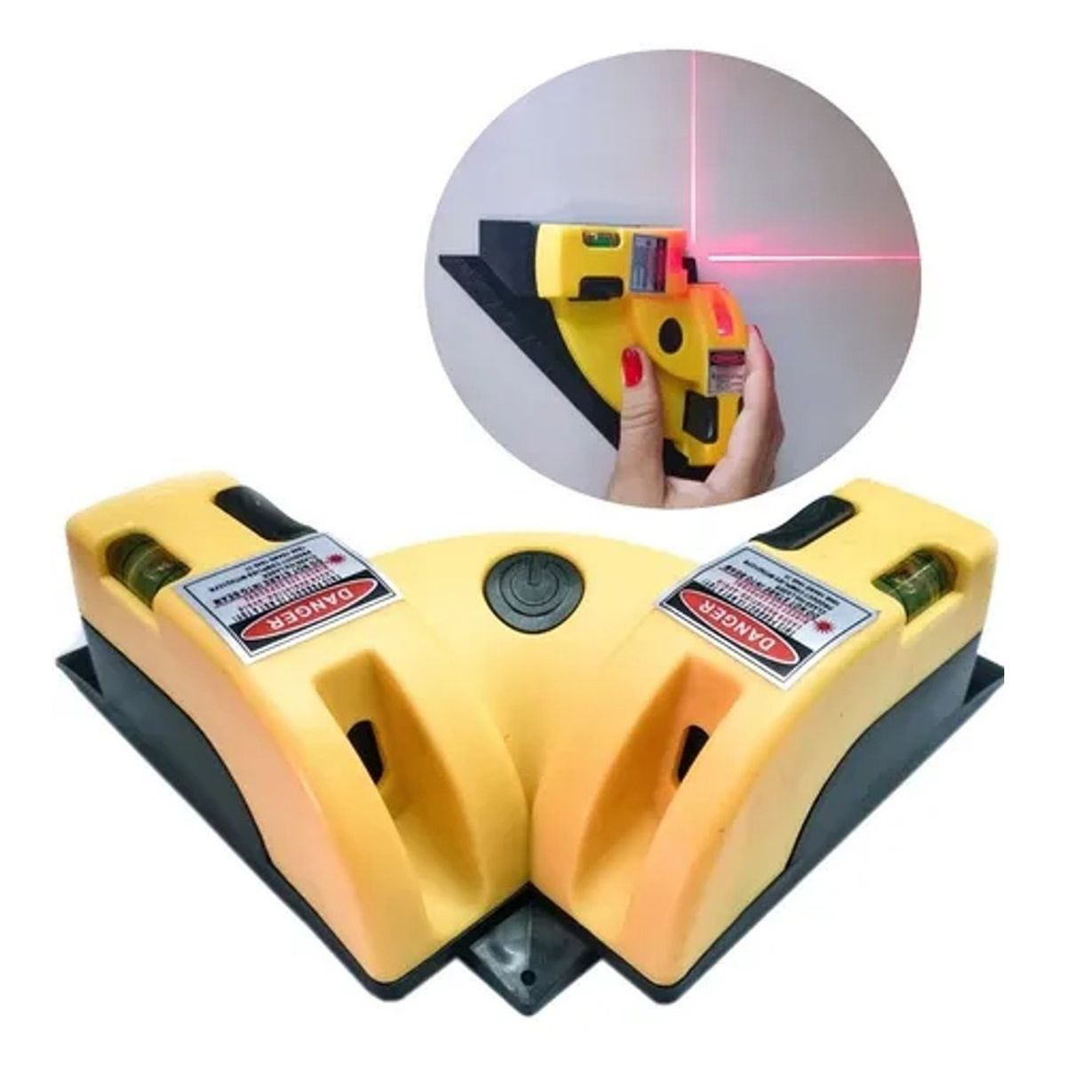 GENERICO - NIVEL LASER ESCUADRA ANGULO 90° ANGULO RECTO