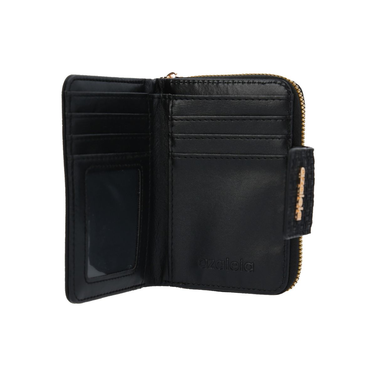 AZALEIA - Billetera Mujer Strap Wallet Negro AZALEIA