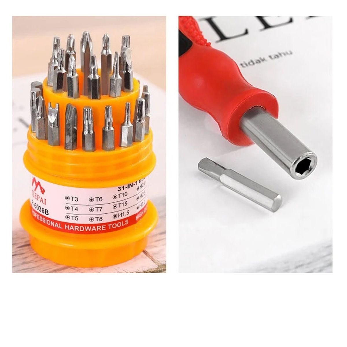 GENERICO - SET 30 DESTORNILLADORES PRECISION CELULARES Y OTROS