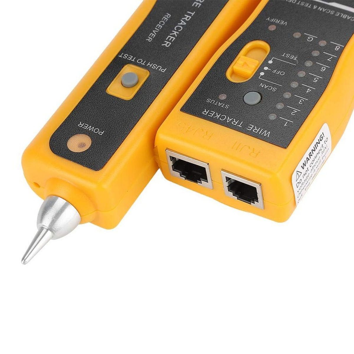 GENERICO - TESTER RED LAN RJ45 WIRE TRACKER BUSCADOR CABLE RJ11 CAT5