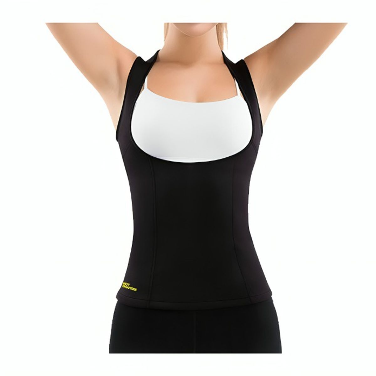 GENERICO - FAJA SAUNA CHALECO OAMI HOT NEGRO TALLA M