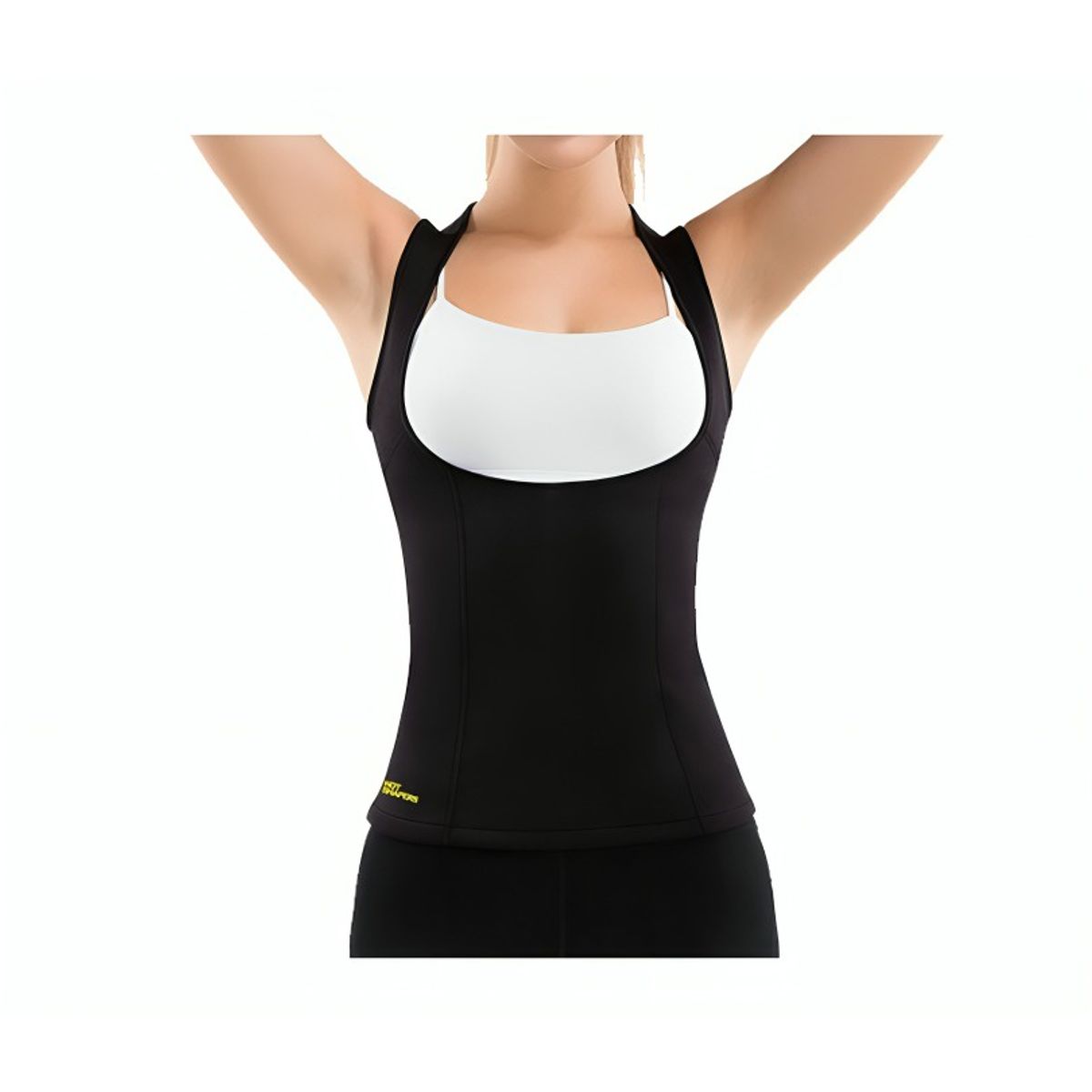 GENERICO - FAJA SAUNA CHALECO OAMI HOT NEGRO TALLA M