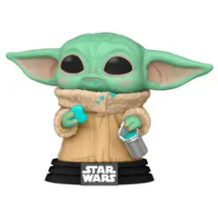 FUNKO - Pop Star Wars - Grogu Con Galletas 465 (Baby Yoda)