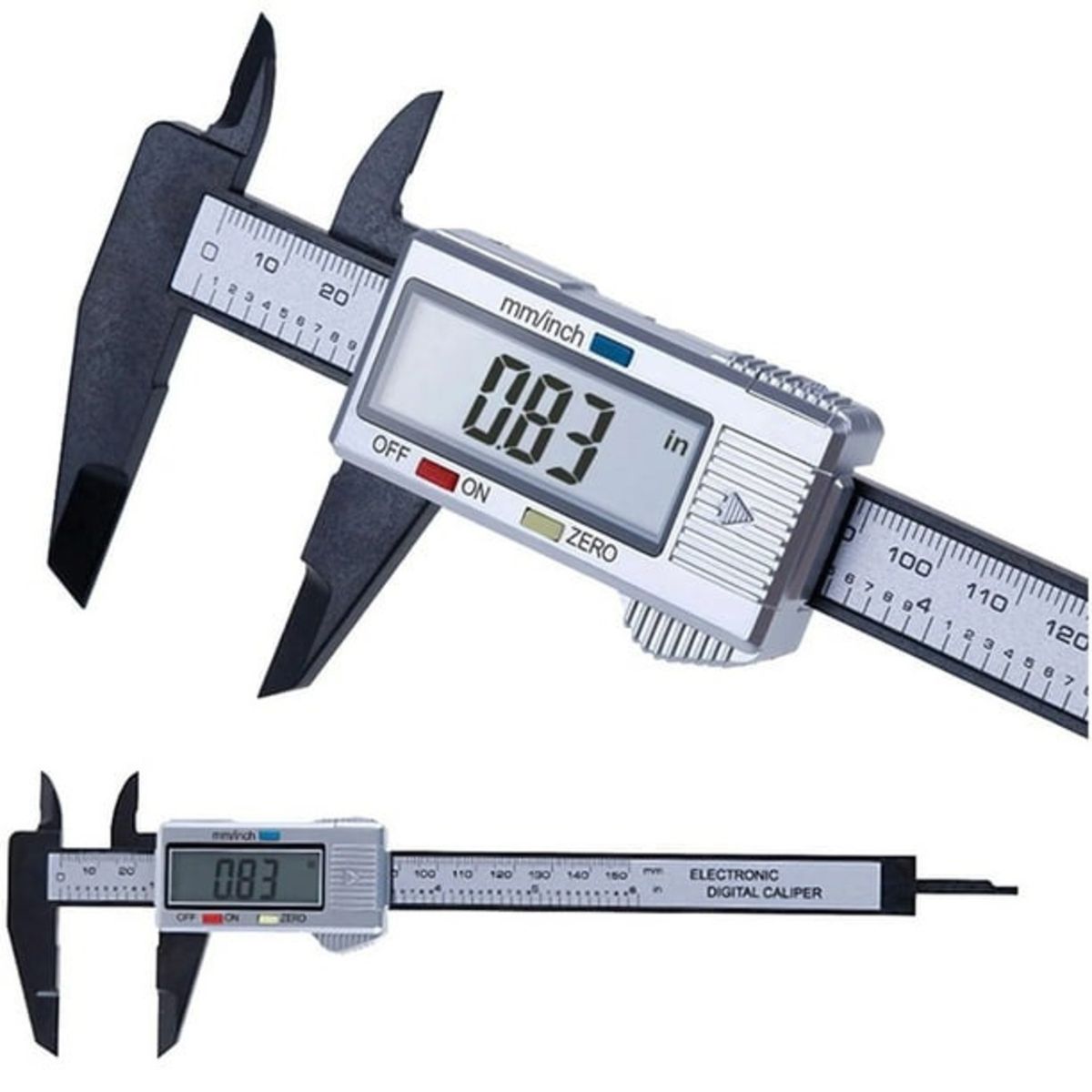 GENERICO - PIE DE METRO DIGITAL PROFESIONAL 0-150MM CON ESTUCHE