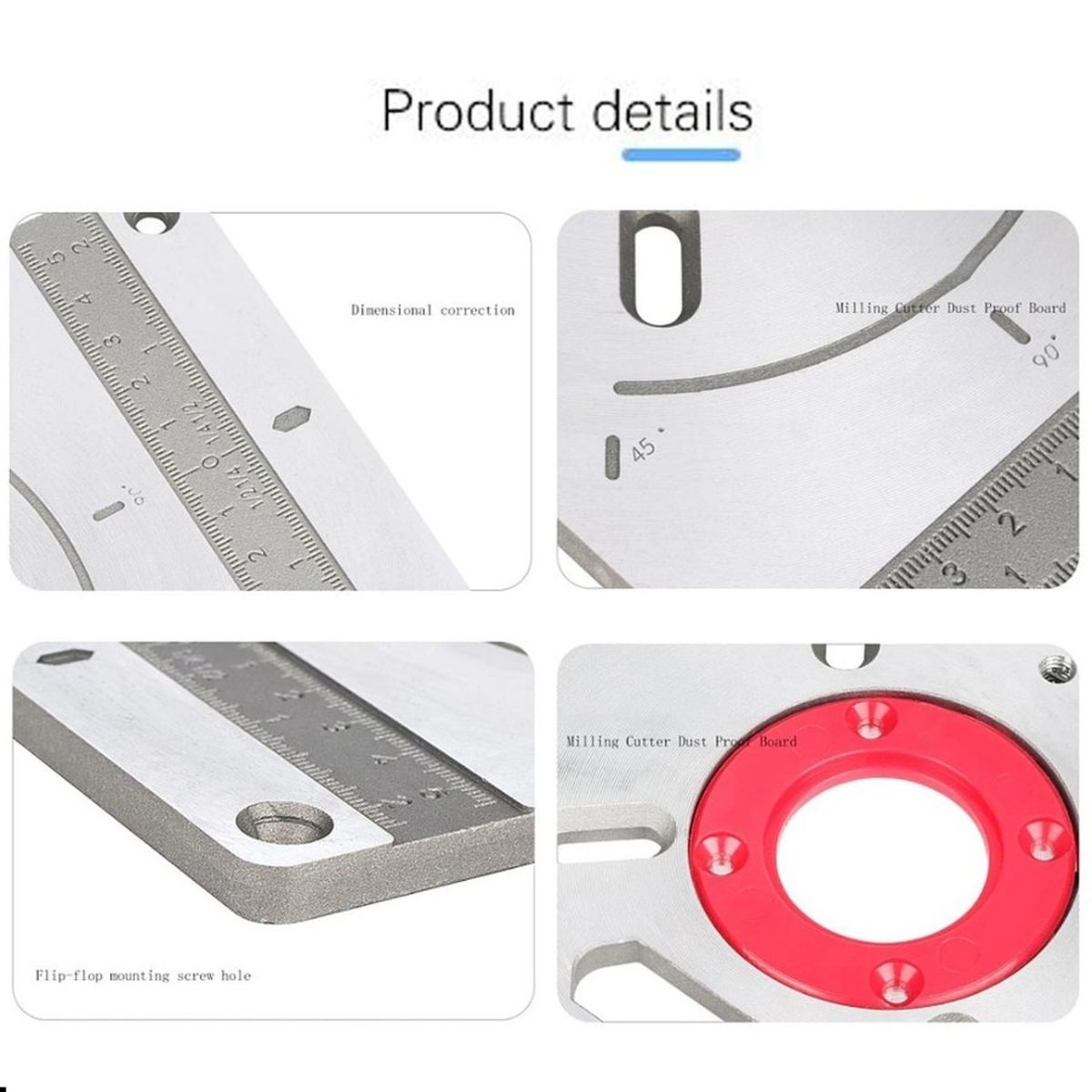 GENERICO - PLACA CARPINTERÍA MESA ROUTER MULTIFUNCIONAL