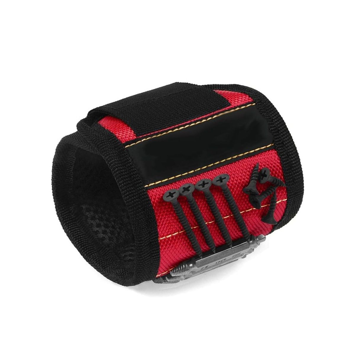 GENERICO - PULSERA MUÑEQUERA MAGNÉTICA SUJETA HERRAMIENTAS TORNILLOS