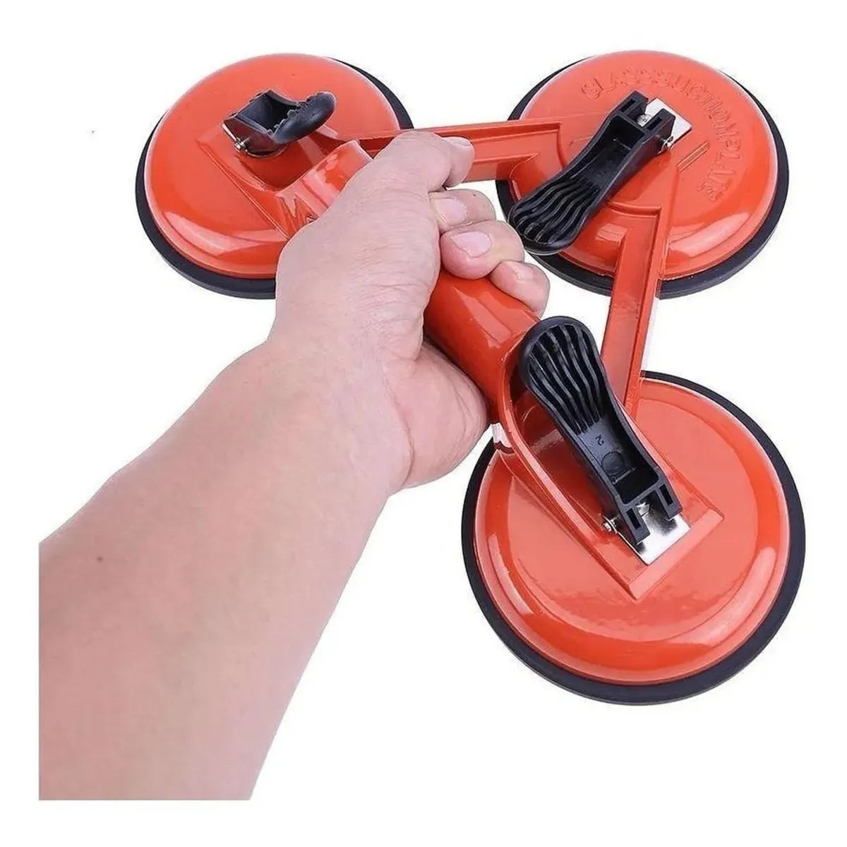 GENERICO - VENTOSA SUCCIONADOR PARA VIDRIO DE 3 CHUPONES