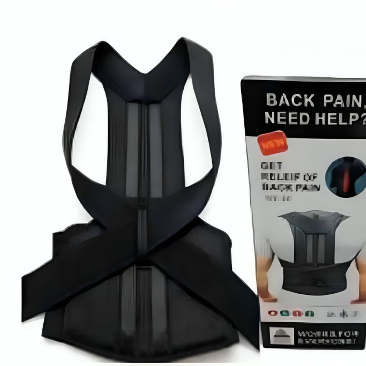 GENERICO - Faja Corrector Postura Espalda Corregidor Talla L