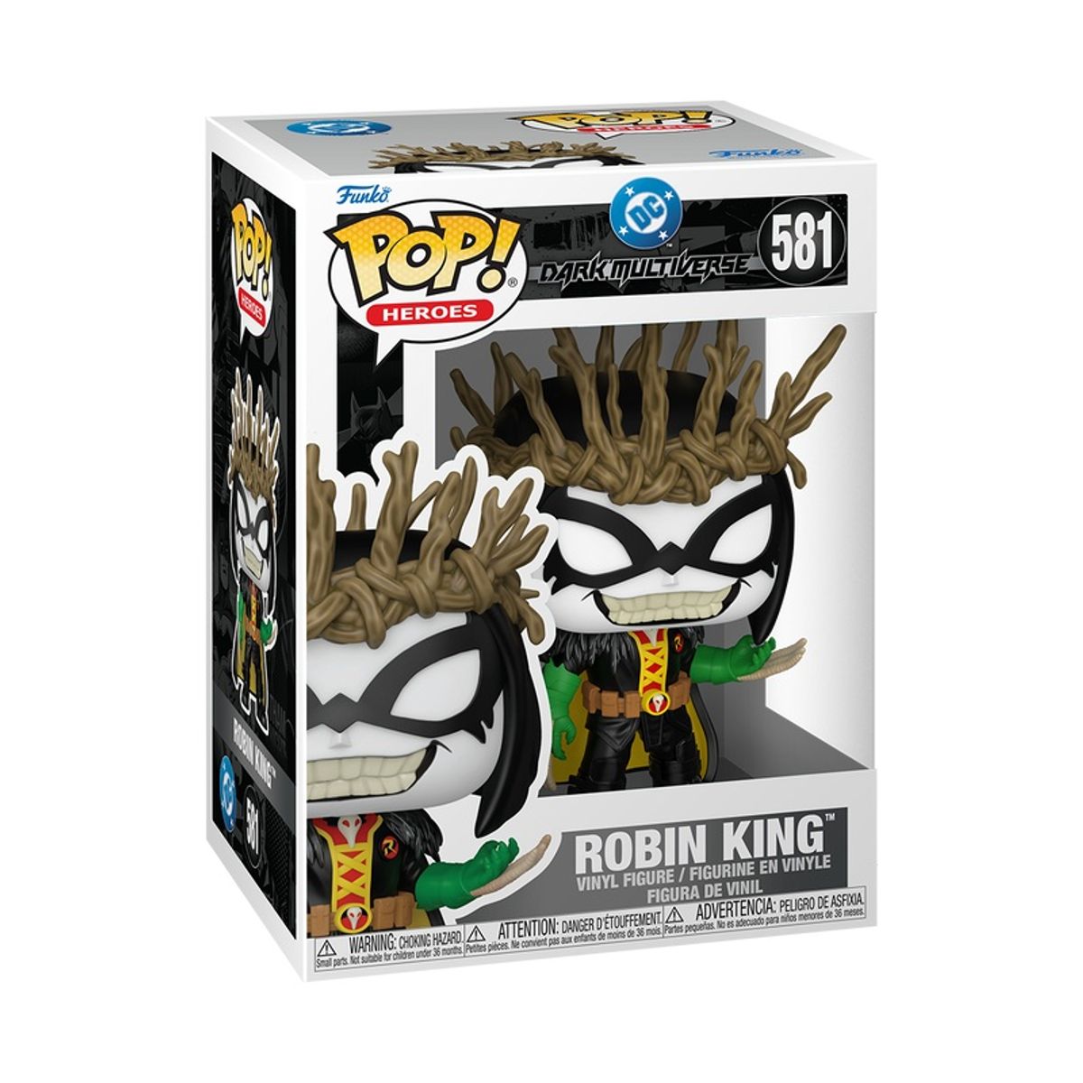 FUNKO - Funko Pop DC Batman – King Robin 581 + Protector