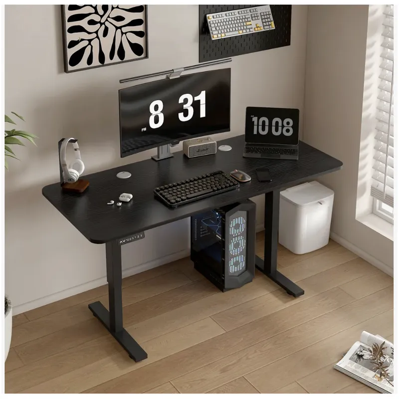 HOMER DESIGN - Escritorio Altura Ajustable Eléctrico 140cm Profesional