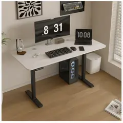 HOMER DESIGN - Escritorio Altura Ajustable Eléctrico 140cm Profesional