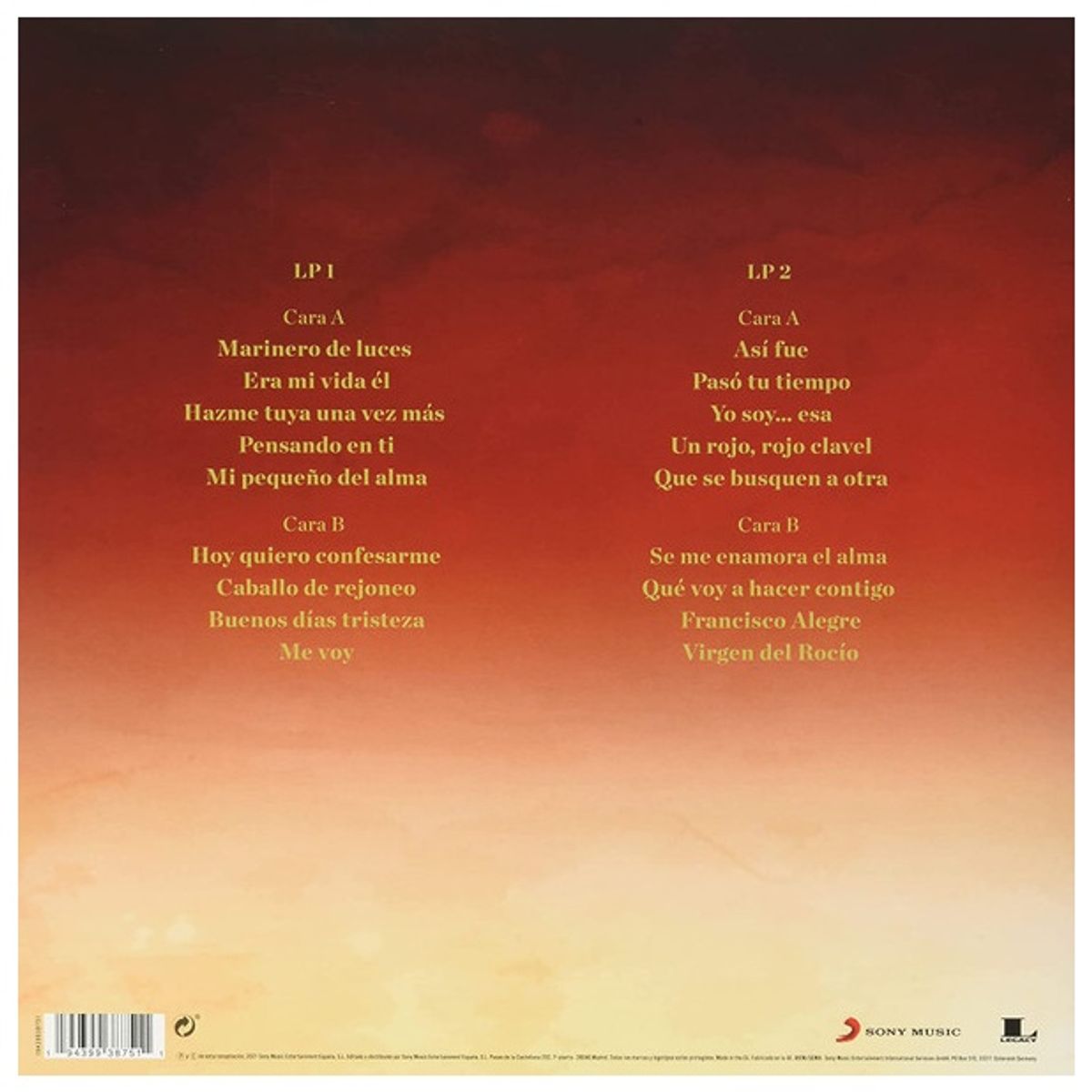 GENERICO - ISABEL PANTOJA - SUS MEJORES CANCIONES (2LP) / VINILO