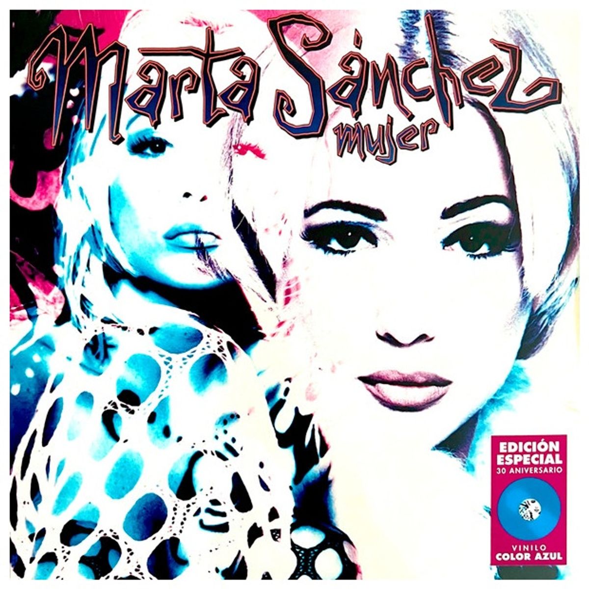 GENERICO - MARTA SANCHEZ - MUJER (30TH ANNIVERSARY) (BLUE VINYL) / VINILO