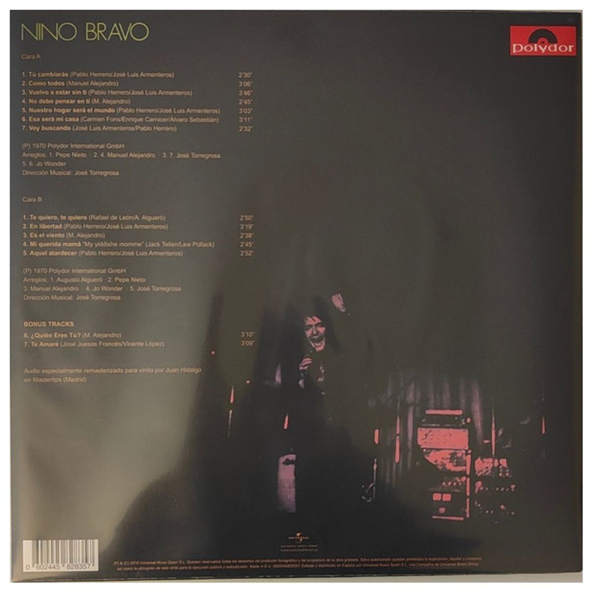 GENERICO - NINO BRAVO - TE QUIERO, TE QUIERO (VIOLET VINYL) / VINILO