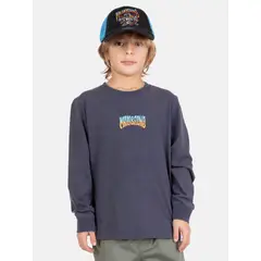 MAUI AND SONS - Polera Splashy ML Azul Infantil
