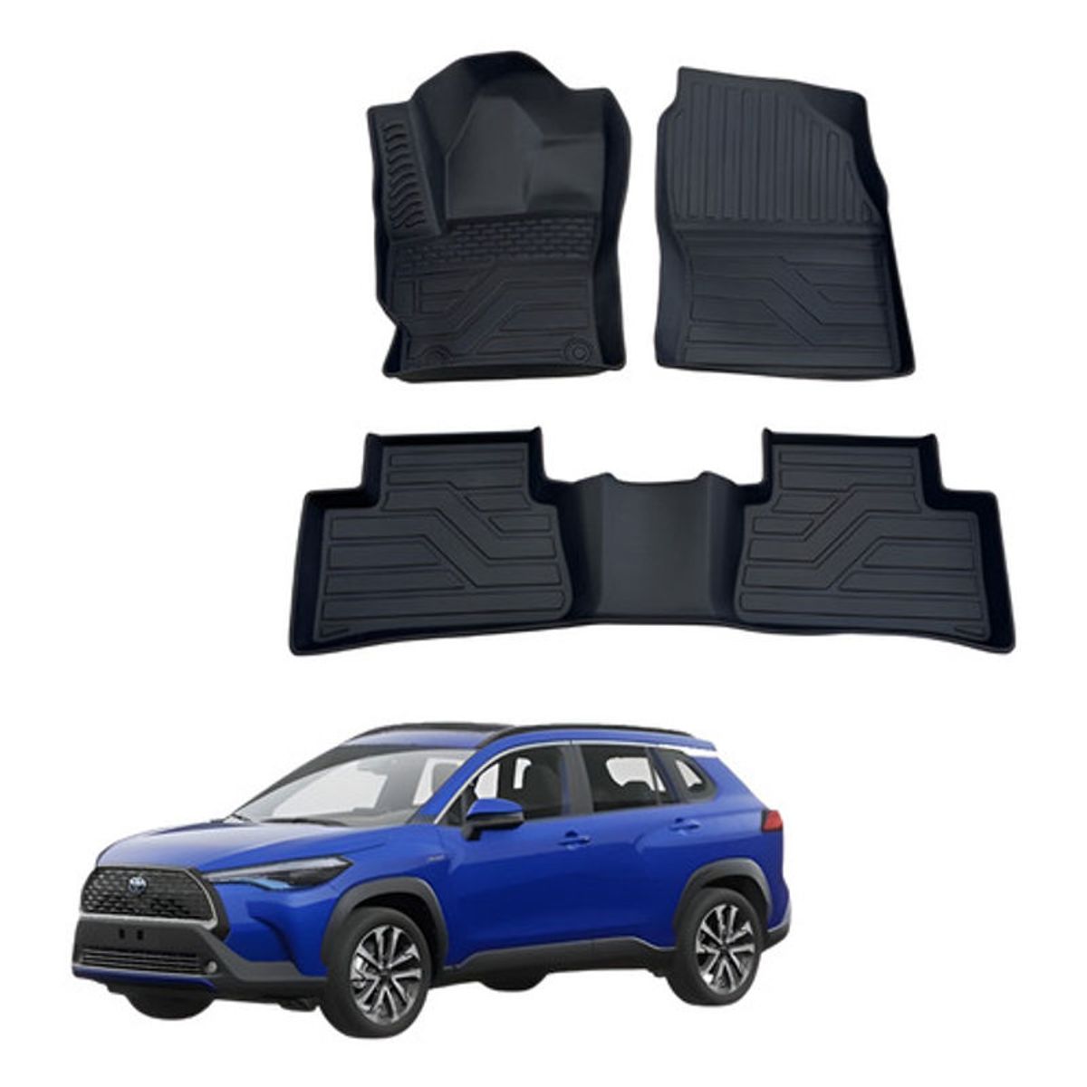 OEM - Pisos Rígidos Calce Perfecto Toyota Corolla Cross 2021-26