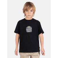 Polera MC SalViva Negro Infantil