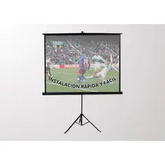 MALIK - Telon C/Tripod 2.43mx1.83m4:3 120 pulg para Optma 4K400STx