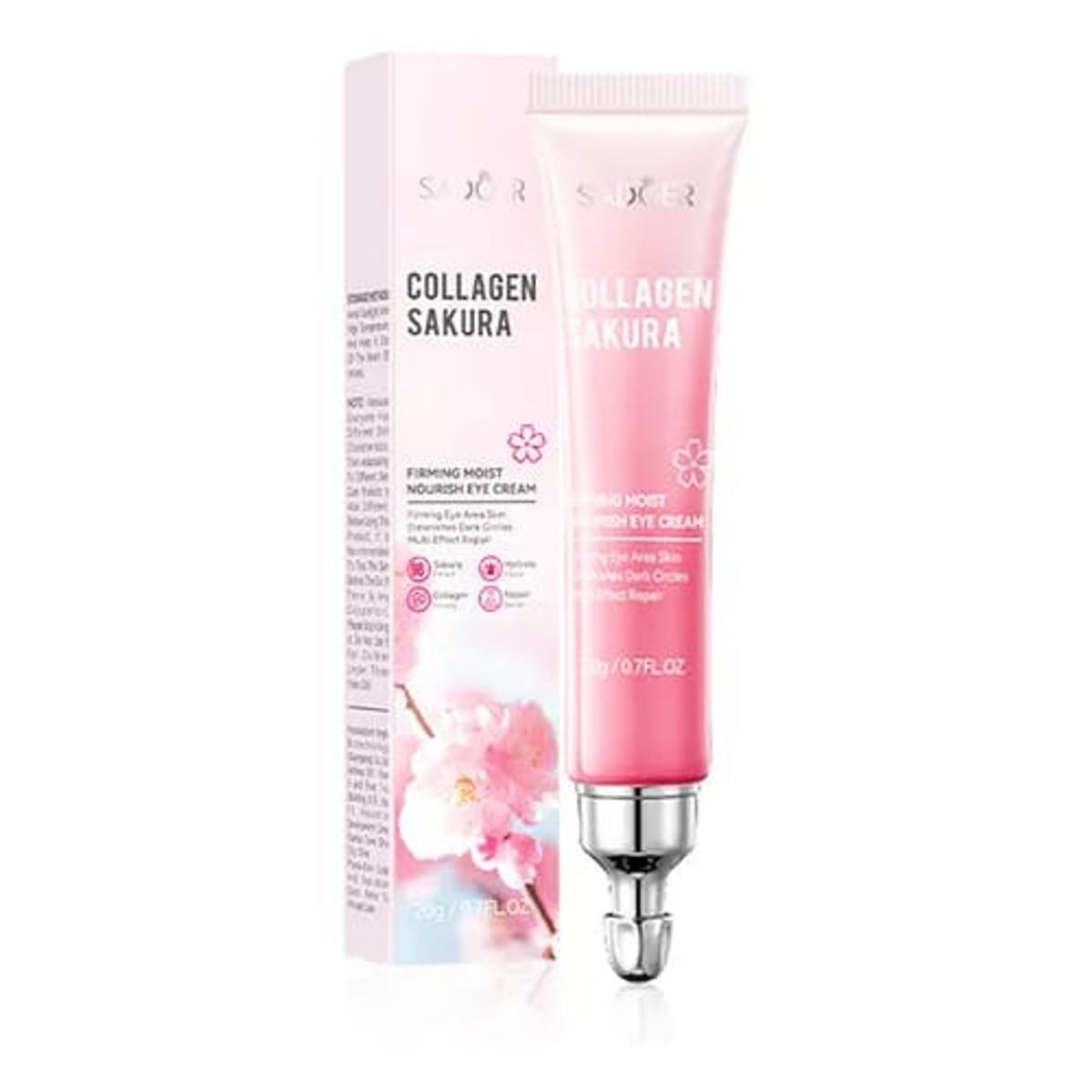 GENERICO - Crema Contorno de Ojos Collagen Sakura Firmeza y Adiós Ojeras