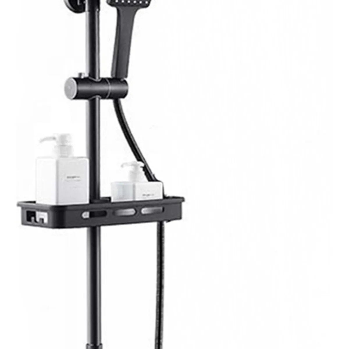 LABALAOS - Labalaos Hermosa Columna  Ducha Negra Mate 3 Funciones