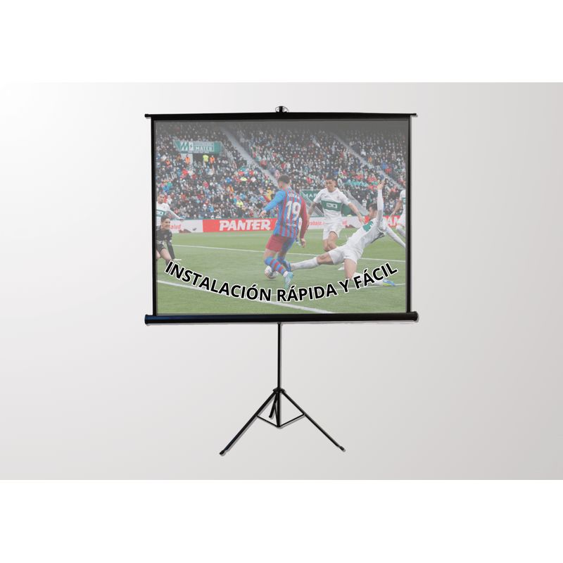 MALIK - Telon C/Tripod 2.43mx1.83m4:3 120 pulg para V/sonic Pa700w