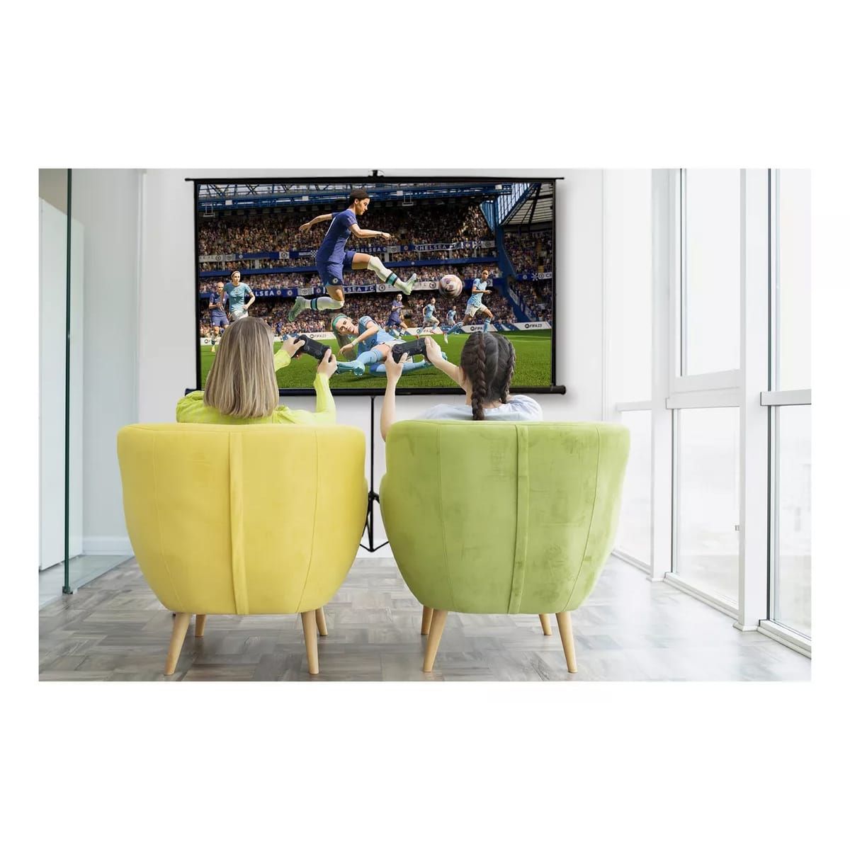 MALIK - Telon C/Tripod 2.43mx1.83m4:3 120 pulg para Epron W52+