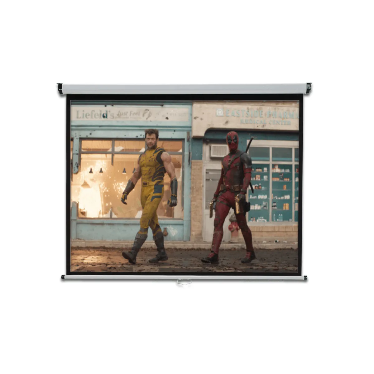 MALIK - Telon Mural 200x200 cm 1:1 para Proytor Philips N/pix 110