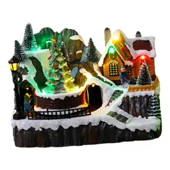 MOVI - ADORNO NAVIDEÑO MUSICAL CON LUZ Y MOVIMIENTO