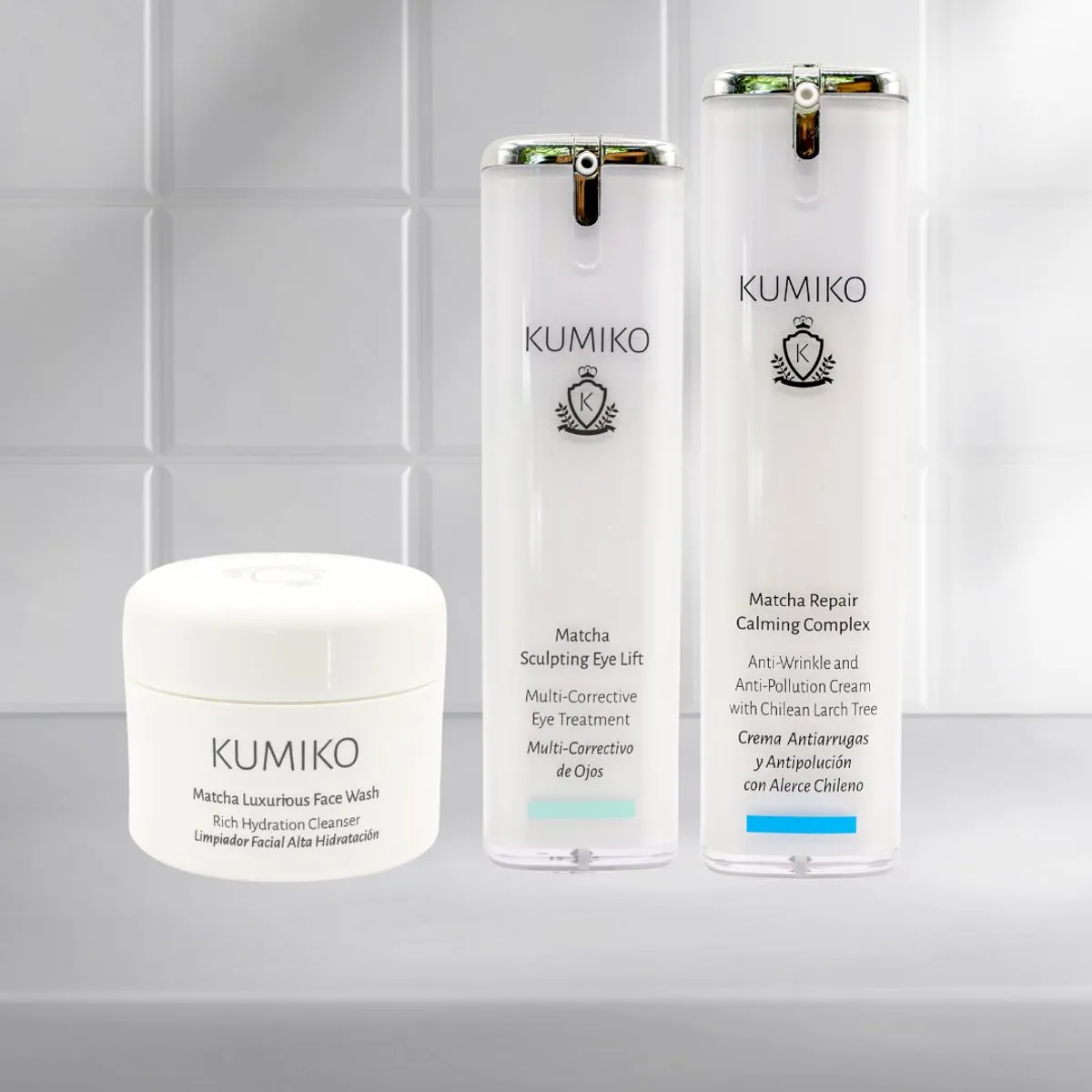 KUMIKO - My Radiance Ritual Cuidado facial con limpiador y contorno de ojos