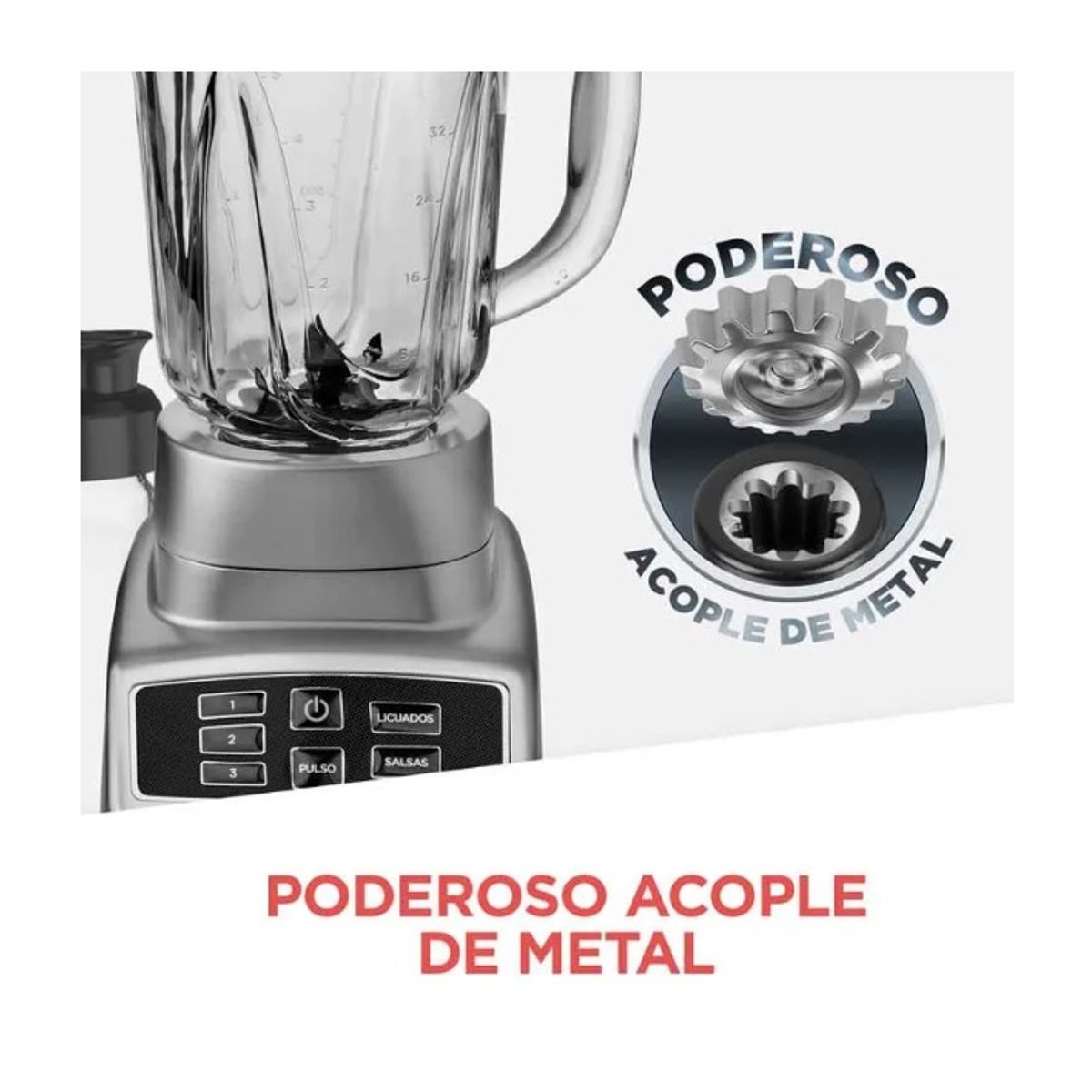 BLACK+DECKER - Licuadora Black + Decker 700 Watts Modelo BL1840MS