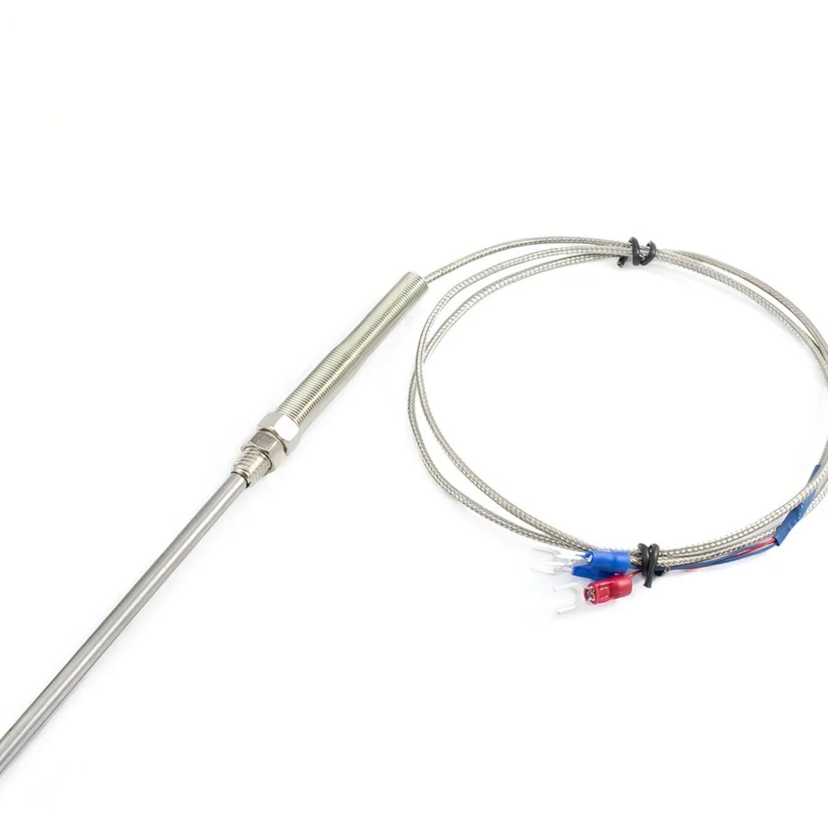 GENERICO - Sonda Temperatura Pt100 Rtd 2mt -50-400°c Para Termostato