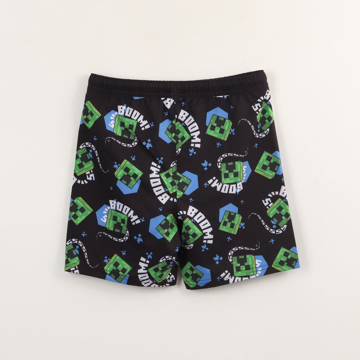 MINECRAFT - Traje de baño Niño Full Print Negro Minecraft